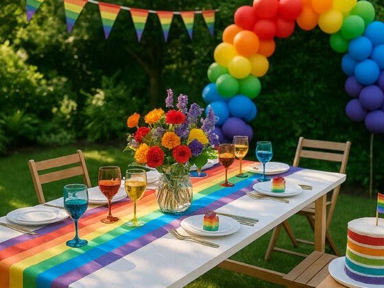Rainbows in the Rain – Garden Party Ideas to Celebrate Pride Month
