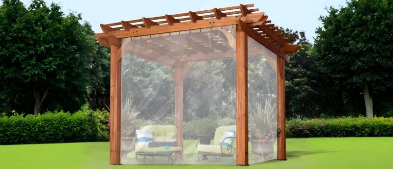 Curtains Can Totally Change Your Patio Vibe