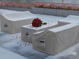 reating Cozy Outdoor Corners for Valentine Season in a UK Winter