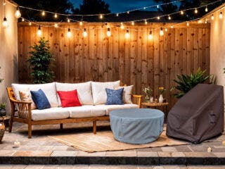 Effortless Valentine Outdoor Styling for Cosy Nights In.