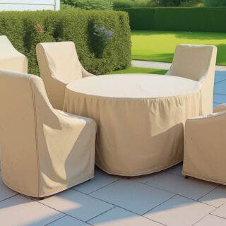 Keeping Garden Furniture Covered Through Wet & Windy Weather
