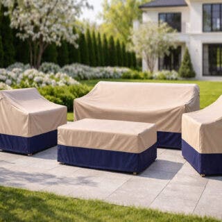 5 Best Types of Garden Furniture Covers for Rainy UK Gardens.