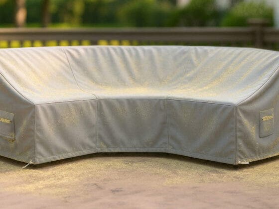 How to Protect Outdoor Sectional Sofas from Weather, Dust & Pollen