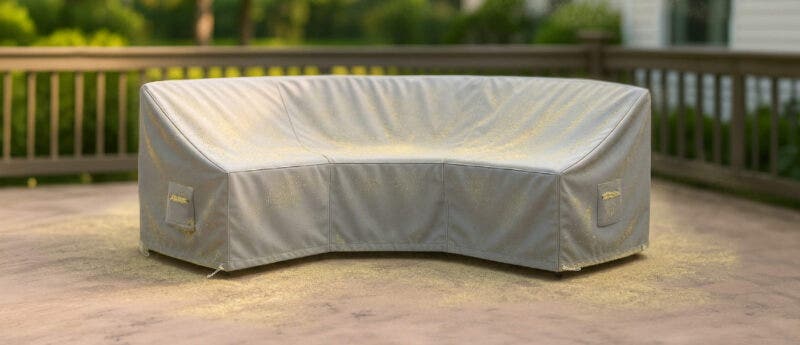 How to Protect Outdoor Sectional Sofas from Weather, Dust & Pollen
