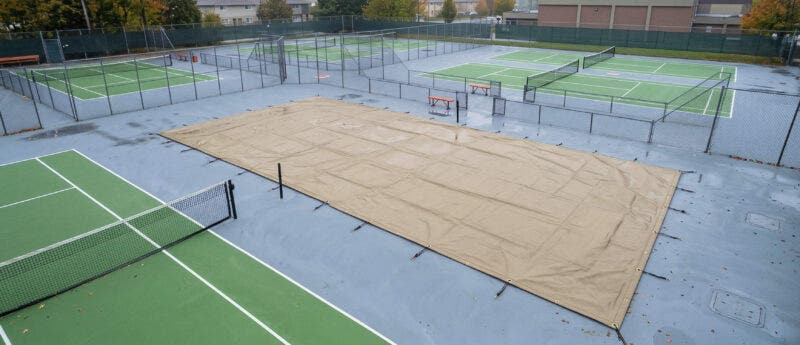 How Sports Tarpaulins Protect UK Grounds from Weather Damage